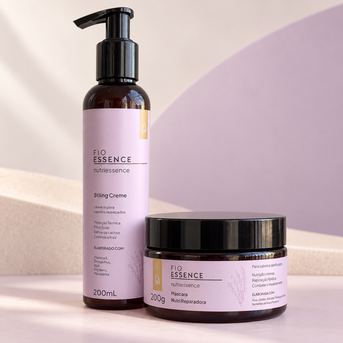 Kit Nutrição Intensa para Cabelos Ressecados