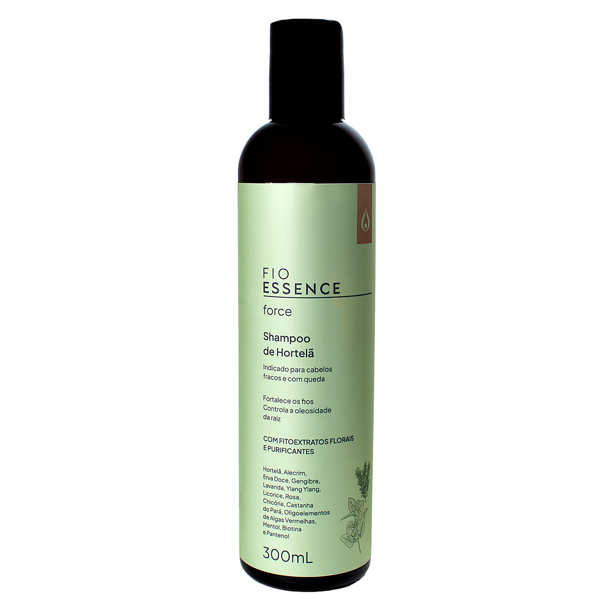 Shampoo Fortalecedor de Hortelã